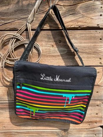 Sacoche multicolore Little Marcel