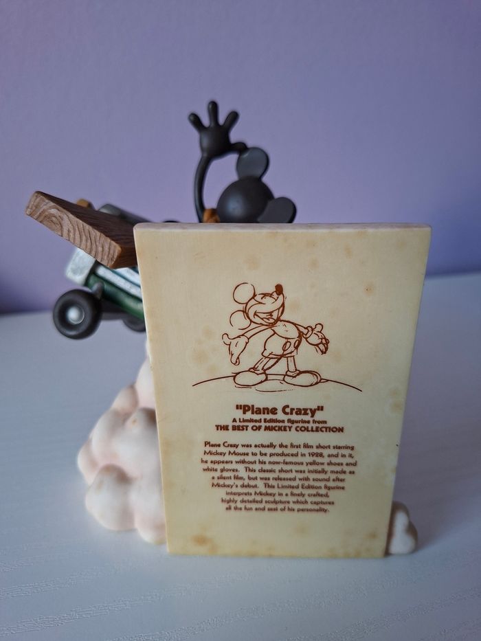 Figurine Disney "The Best of Mickey Mouse " Édition limitée et numérotée.  Import USA. - photo numéro 9