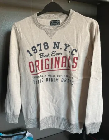 Pull coton garçon 12 ans