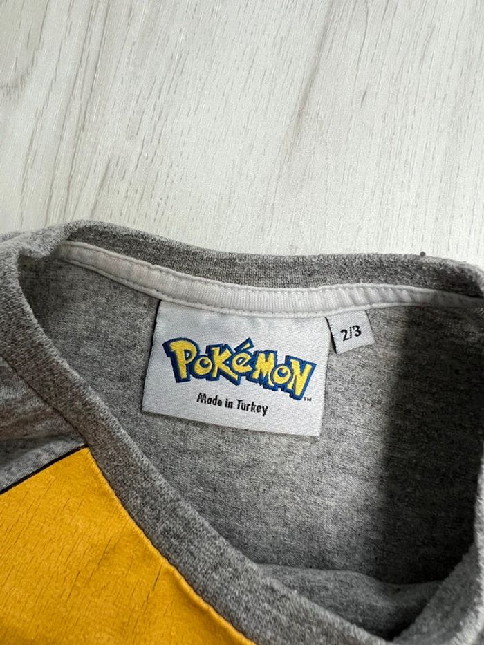 T-shirt Pokémon taille 2/3 ans - photo numéro 4