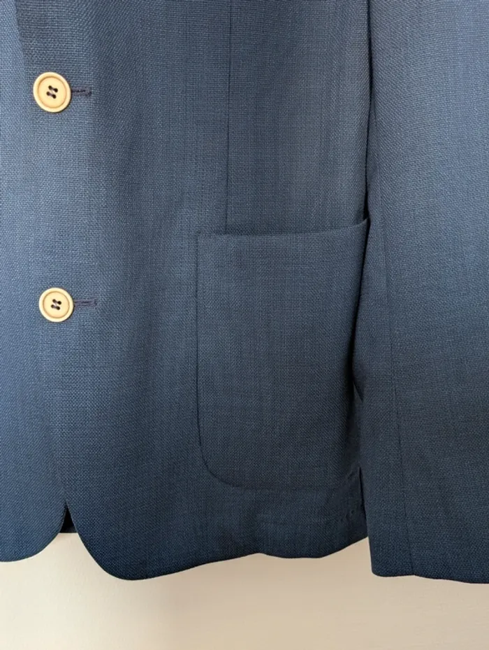 Veste blazer / costume en laine - photo numéro 6