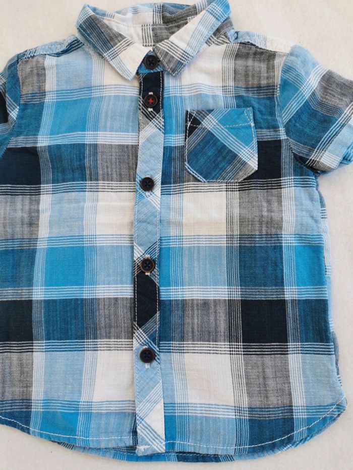 Chemisette 👣 chemise manches courtes, orchestra, 3 mois - photo numéro 3