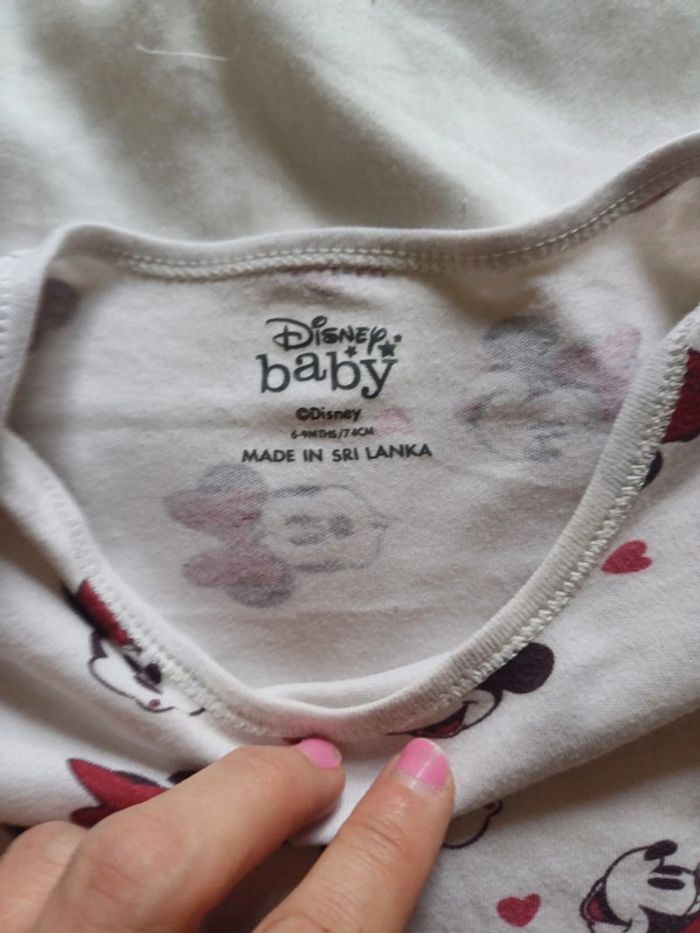 Ensemble pyjama minnie disney 9 mois - photo numéro 3