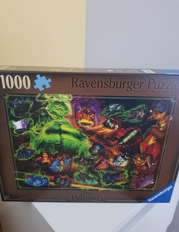 Puzzle Disney Villainous Ravensburger 1000 pièces Horned King
