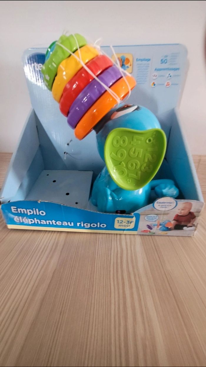 Empilo elephanteau rigolo VTECH. - photo numéro 2