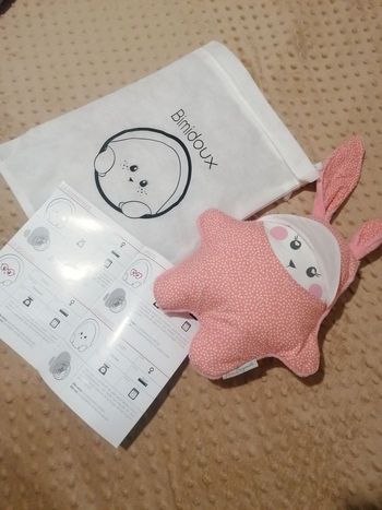 Doudou Bimidoux Mini bergamote