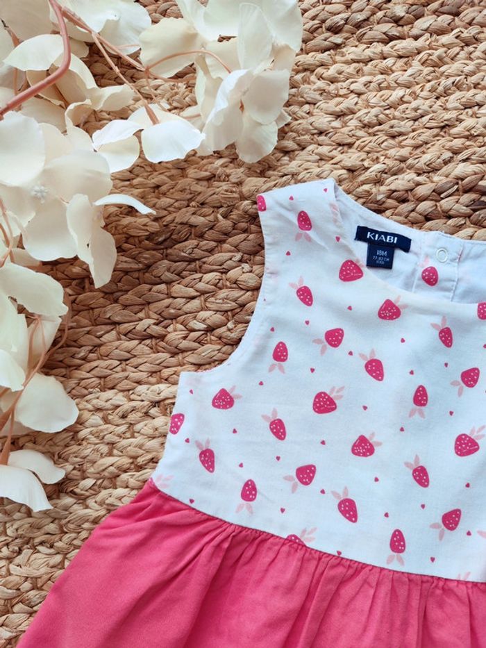 Robe sans manche légère été fruits 18 mois - photo numéro 2