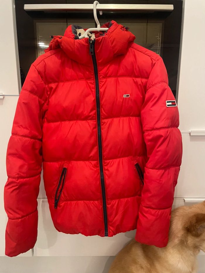 Doudoune Manteau Rouge Tommy Jeans American XS