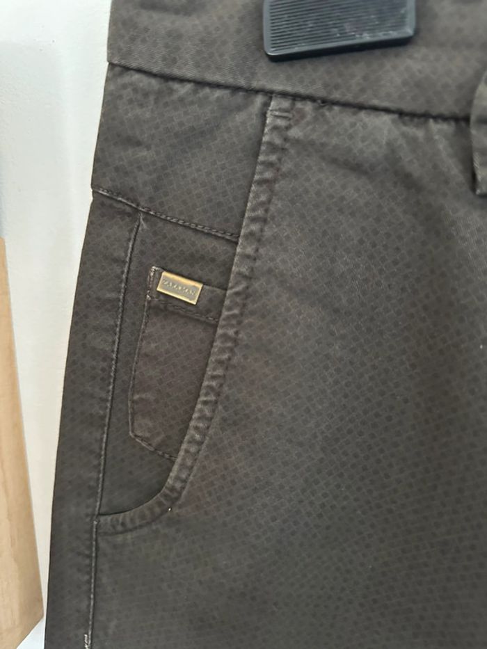 Pantalon Zara man kaki foncé - photo numéro 3