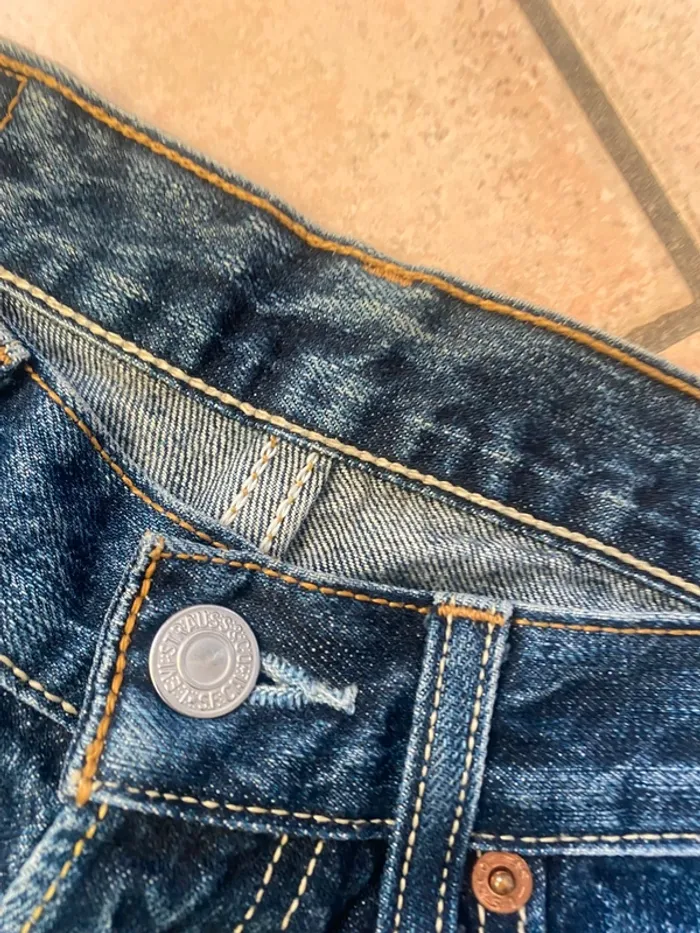 Jean Lévis strauss 36 bon état vintage style - photo numéro 5