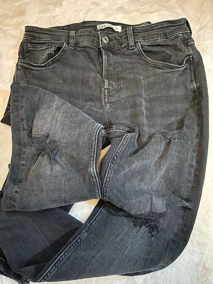 Jeans Zara noir - photo numéro 4