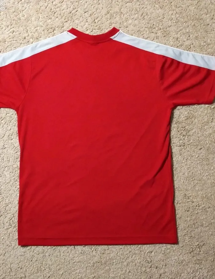 T-shirt Umbro, unisexe, bordeaux, Taille M - photo numéro 7