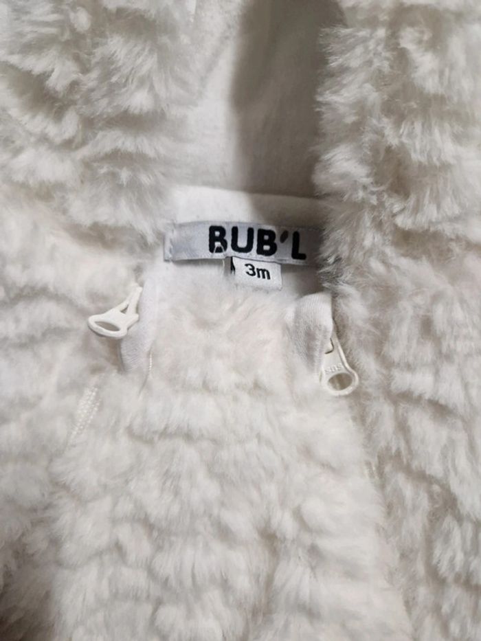 Combi chaude douce mixte Bub'l blanche 3 mois - photo numéro 2