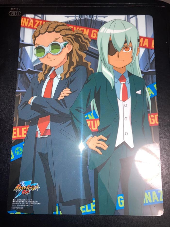 Shitajiki (plaque plastifiée) Inazuma Eleven - photo numéro 2