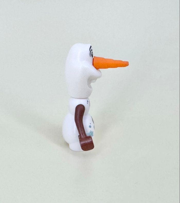 Lego Figurines Disney, La Reine des Neiges : Olaf, ❄️ bleu métallique - photo numéro 5