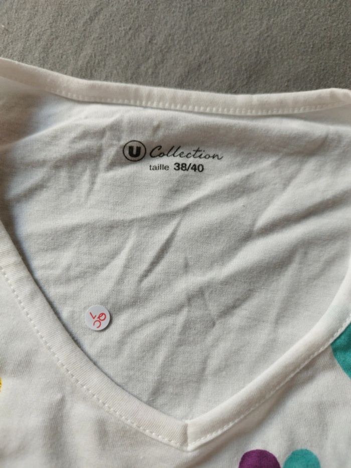 T-shirt u collection neuf taille 38 - photo numéro 2