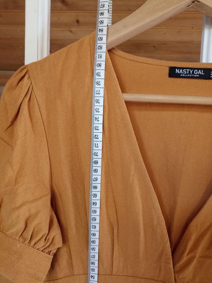 Robe d'été jaune orangé - photo numéro 4