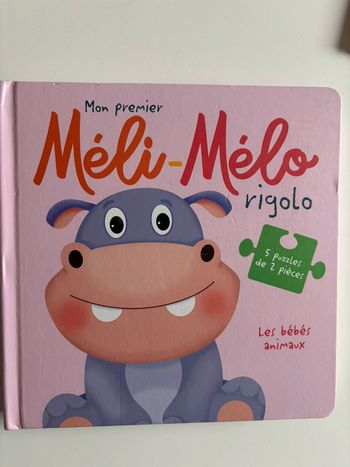 Livre puzzle meli melo