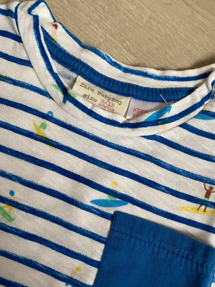 Tee shirt Zara 9-12mois
