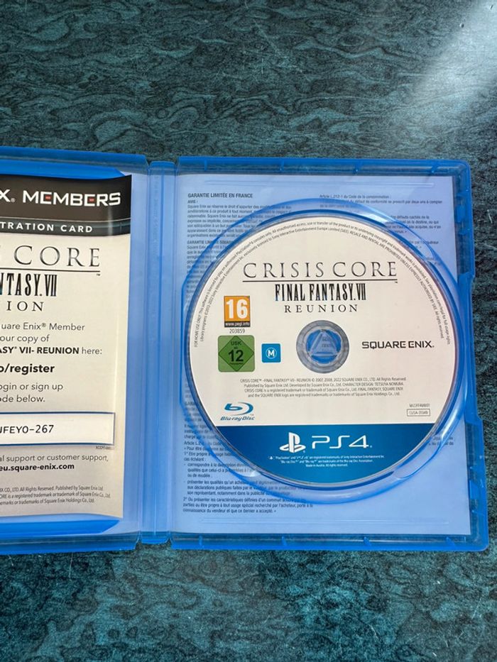 Crisis core ps4 - photo numéro 2