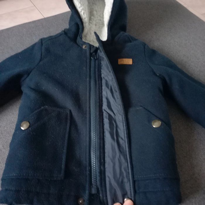 Manteau fourré et chaud a capuche - photo numéro 2