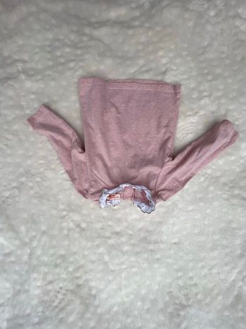 Haut rose 12 mois fille