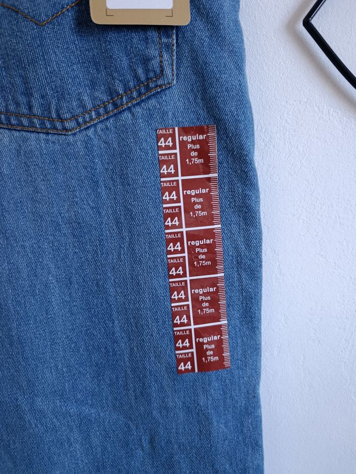 Jean brut tissaia homme regular - photo numéro 7