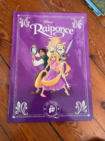 Livre BD Disney Raiponce
