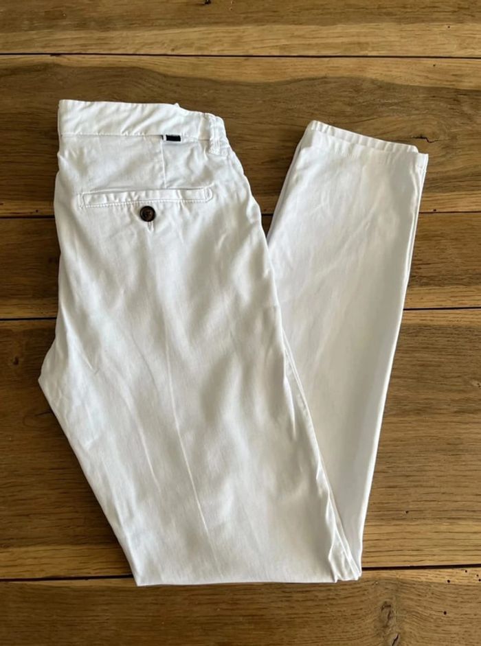 Pantalon/chino blanc Reiko