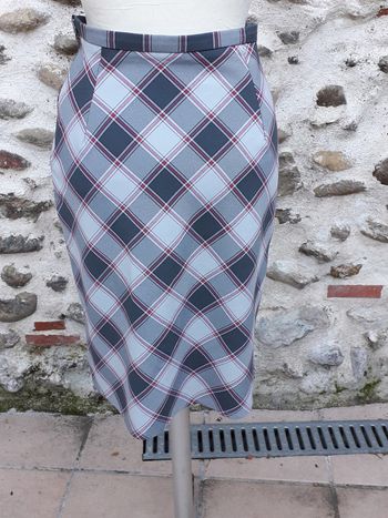 Jupe à carreaux