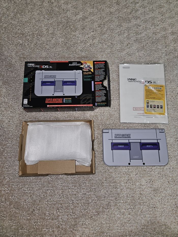 Nintendo New Nintendo 3DS XL Édition SNES Gris - photo numéro 5