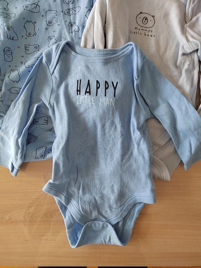 Lot de 3 bodies 12 mois - photo numéro 2