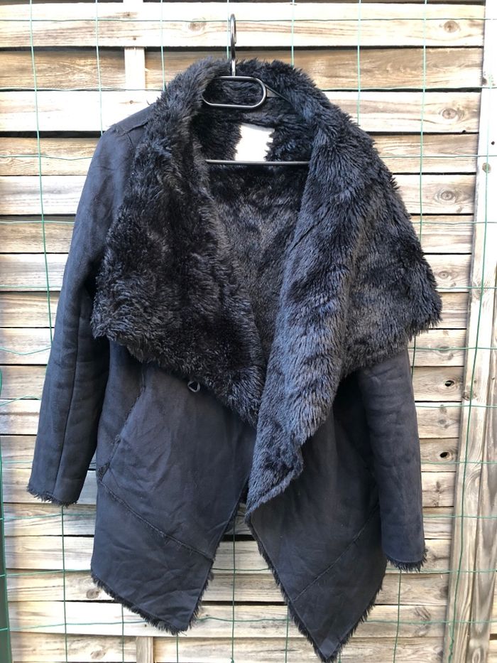 Manteau court fourré Pull&Bear - photo numéro 4