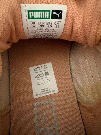 Baskets puma rose corail