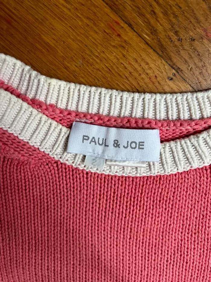 Magnifique pull Paul&Jo avec lapin taille S/M - photo numéro 2