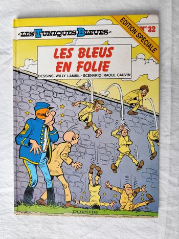 BD Les Tuniques Bleues – Les Bleus en folie – Très bon état