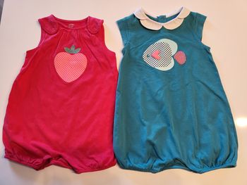 Lot 2 combishorts 18 mois Obaïbi