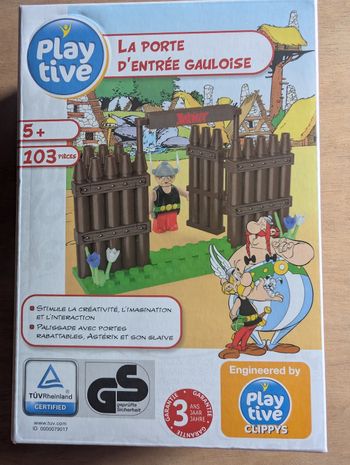 Jeu play tive la porte d'entrée gaulois Astérix et Obélix