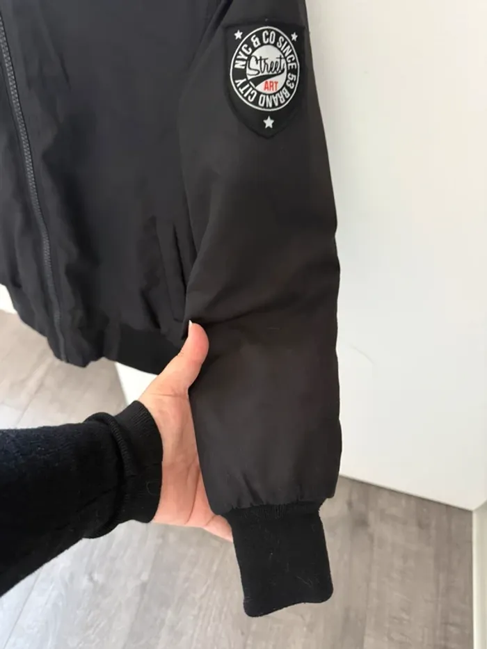 Blouson noir Firefly garçon 8 ans - photo numéro 3