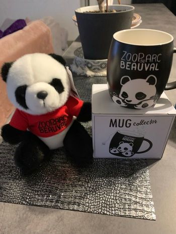 Panda et mug zoo de beauval