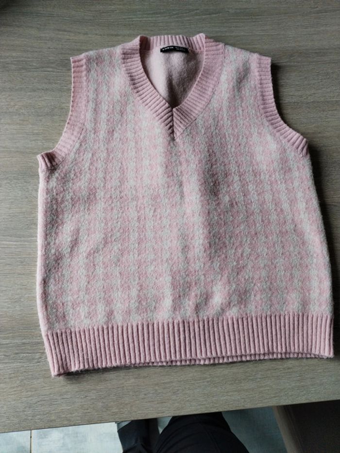 Pull sans manches taille s