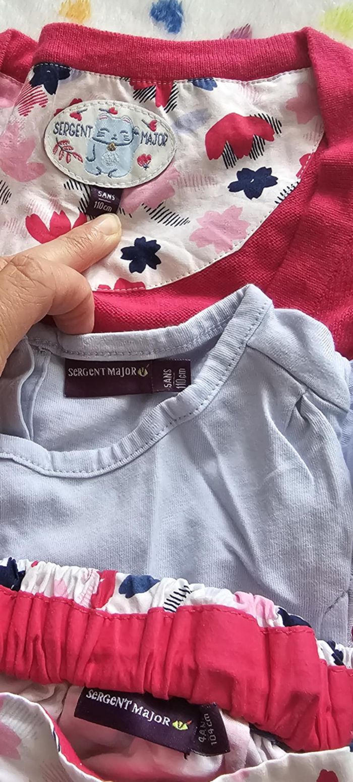 ensemble sergent major 5/4 ans - photo numéro 3