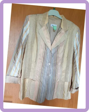 Veste blazer Renard Soie, taille 42