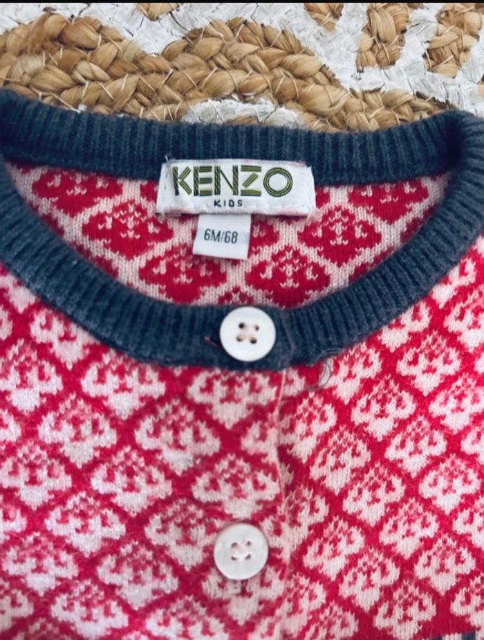 Gilet fille Kenzo 6 mois - photo numéro 2