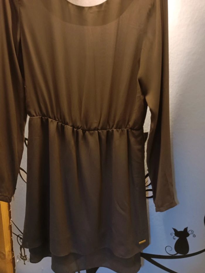 Robe kaki Pepe jeans - photo numéro 4