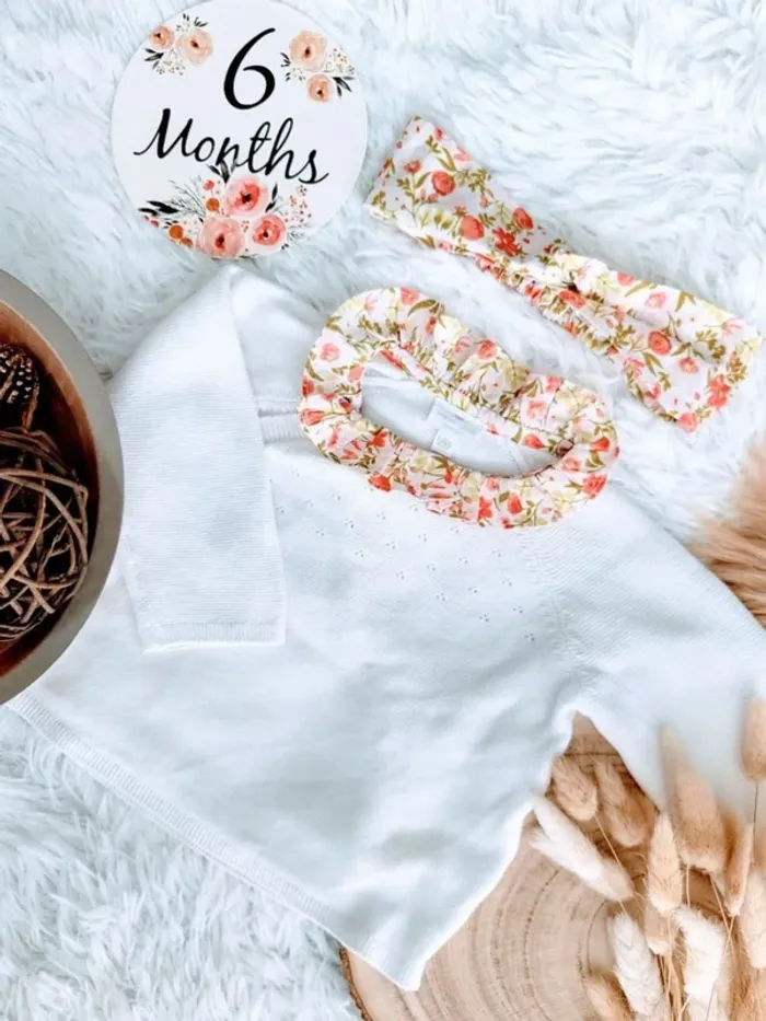Ensemble complet 3 pièces sergent major fille 6 mois 🎀 - photo numéro 5