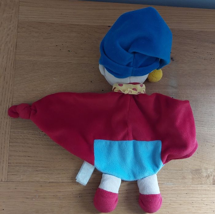 Doudou plat Oui Oui  - jemini - photo numéro 3