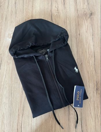 Sweat à capuche Ralph Lauren noir taille m 