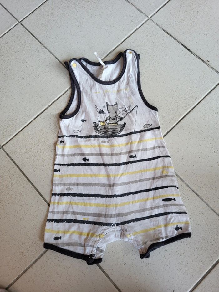 Combinaison short 2 ans