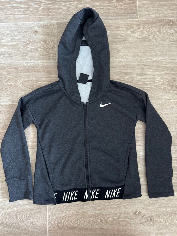 Nike G NK Hoodie Fz Studio Sweat-Shirt Fille